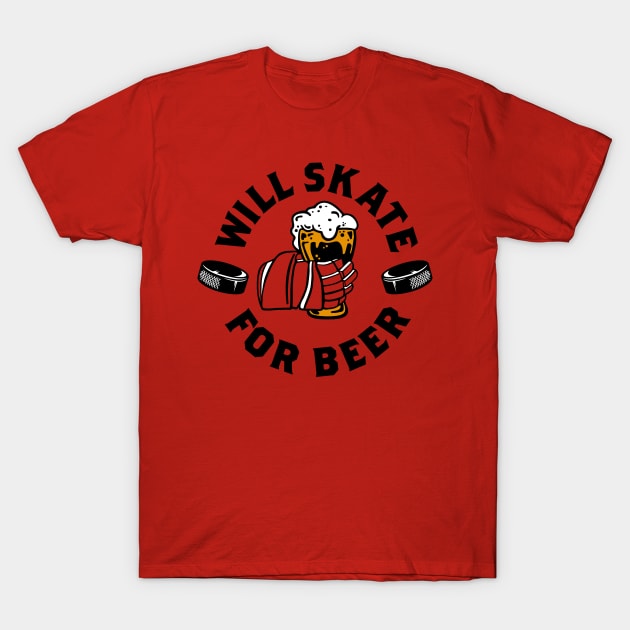 Will skate for beer T-Shirt by J31Designs